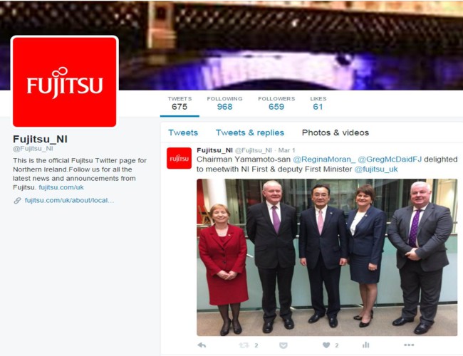 Fujitsu Twitter