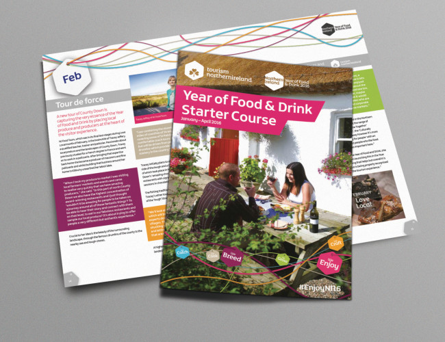 Tourism NI Printed Article Brochure Starter