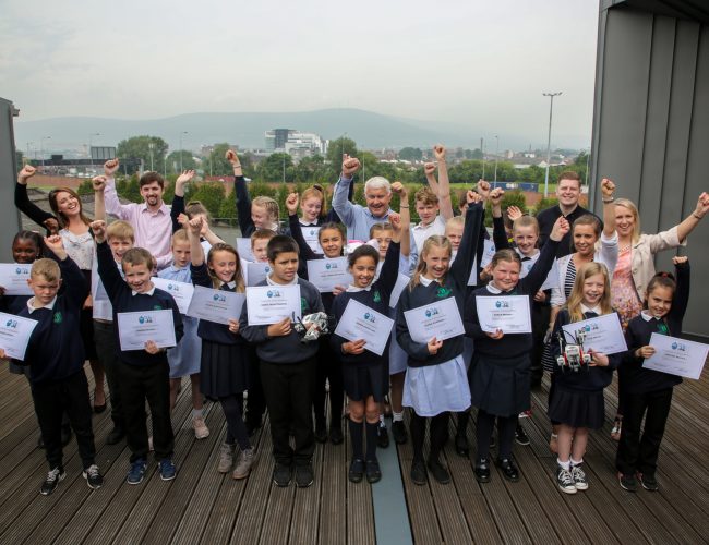 Pupils from Blythefield Primary School graduate from Neueda Code Club