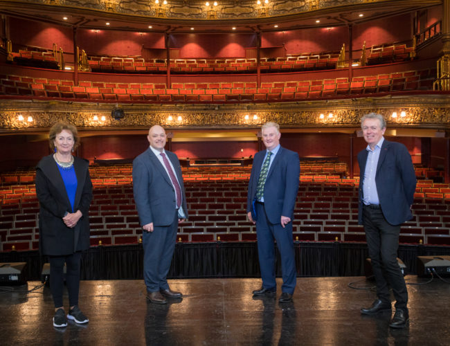 Curtain Up on £12.2 million Grand Opera House RestorationPublic Theatre Tours will take place from July ahead of the Theatre reopening for performances in AutumnThe £12.2 million restoration and development of the Grand Opera House in Belfast has been