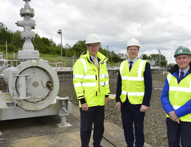 Ballylumford Power Station DFI Minster Visit04