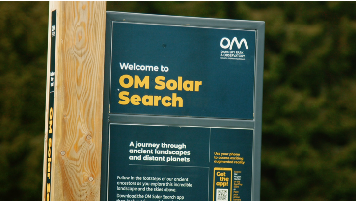 Solar Walk at OM Dark Sky Park and Observatory