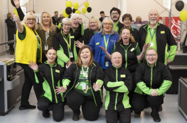Staff at the launch of new ASDA store in Downpatrick