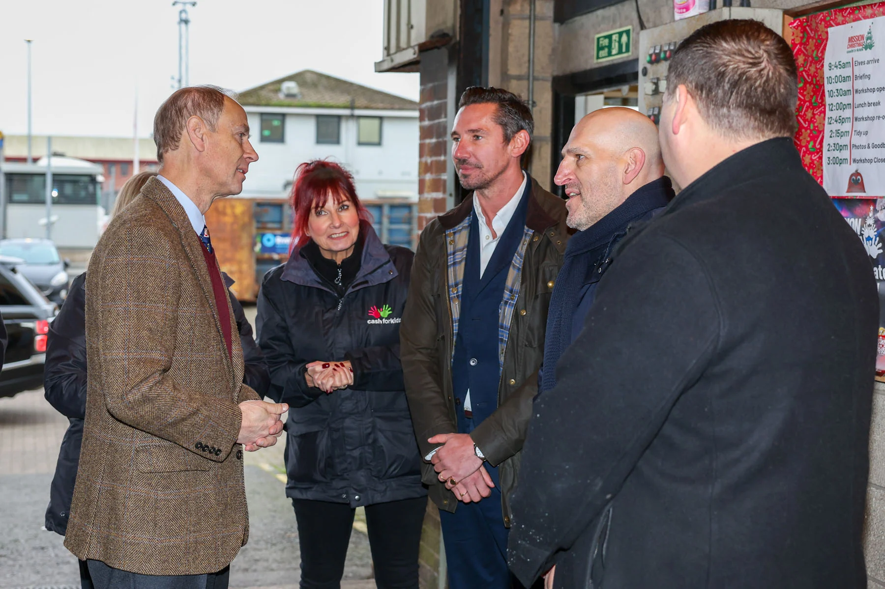 Bauer Team Meets Duke of Edinburgh