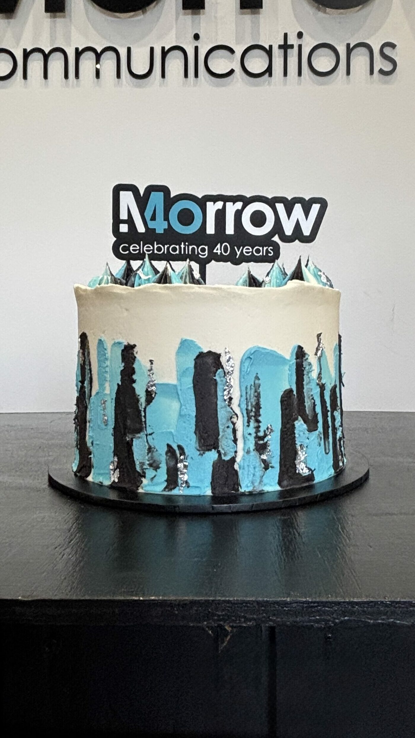 Morrows 40th Birthday Cake