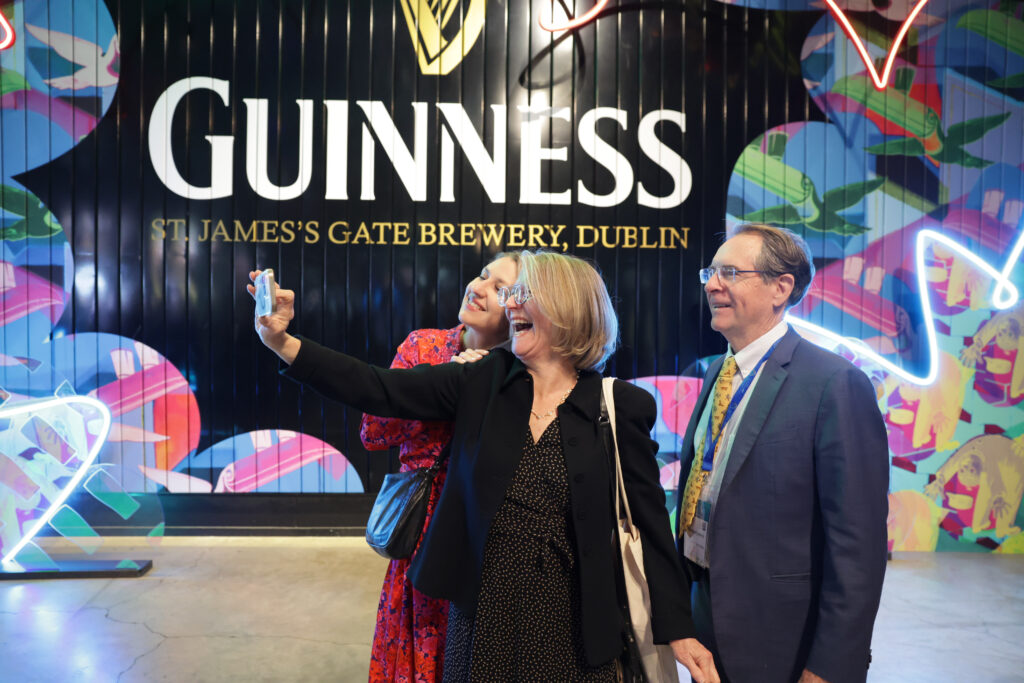 Delegates enjoying their visit to the Guinness Storehouse during TCI Global Conference 2025
