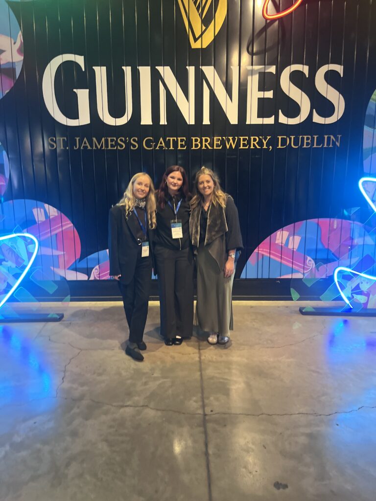 Morrows Events Team at the Guinness Storehouse in Dublin