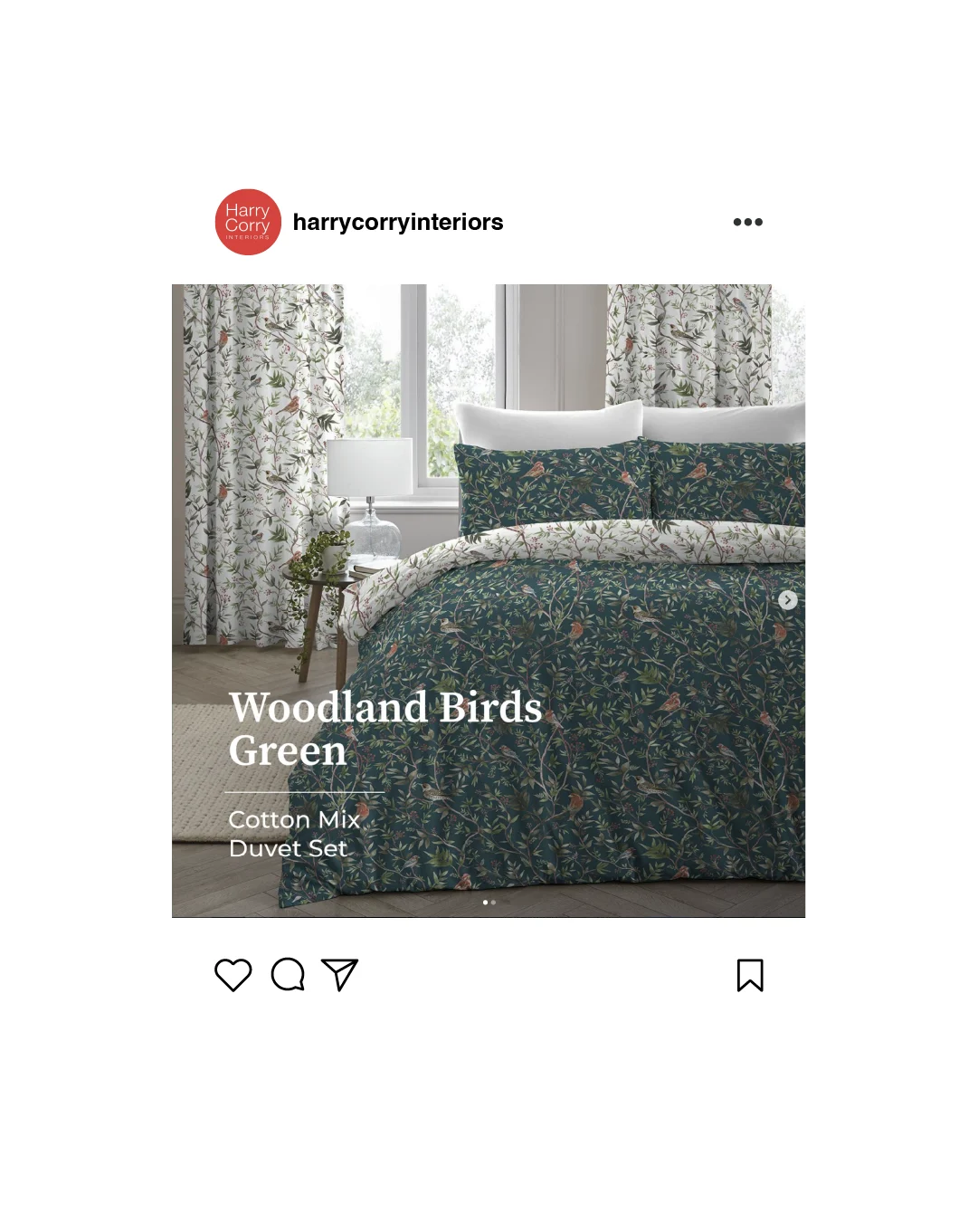 Harry Corry – Static Mockup 1